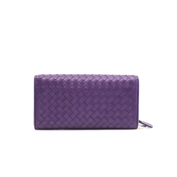 wallet weave purple - L'UXE LINK