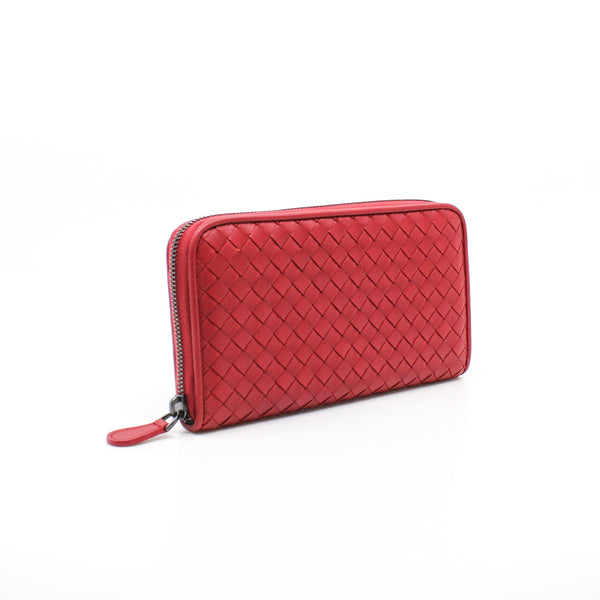 long wallet zippy  red  phw - L'UXE LINK