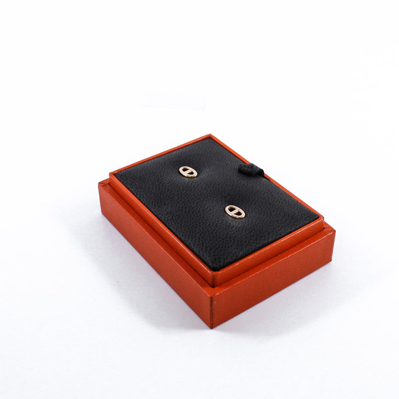 d'ancre 18k rg earring