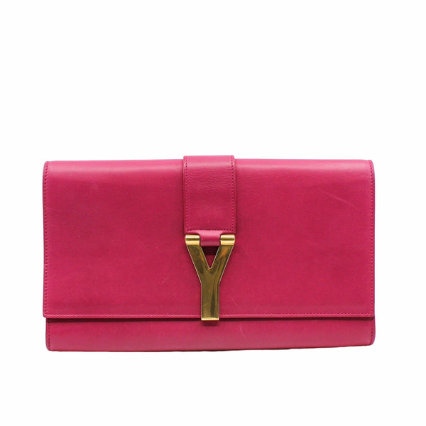 CLUTCH Y LOGO PINK GHW