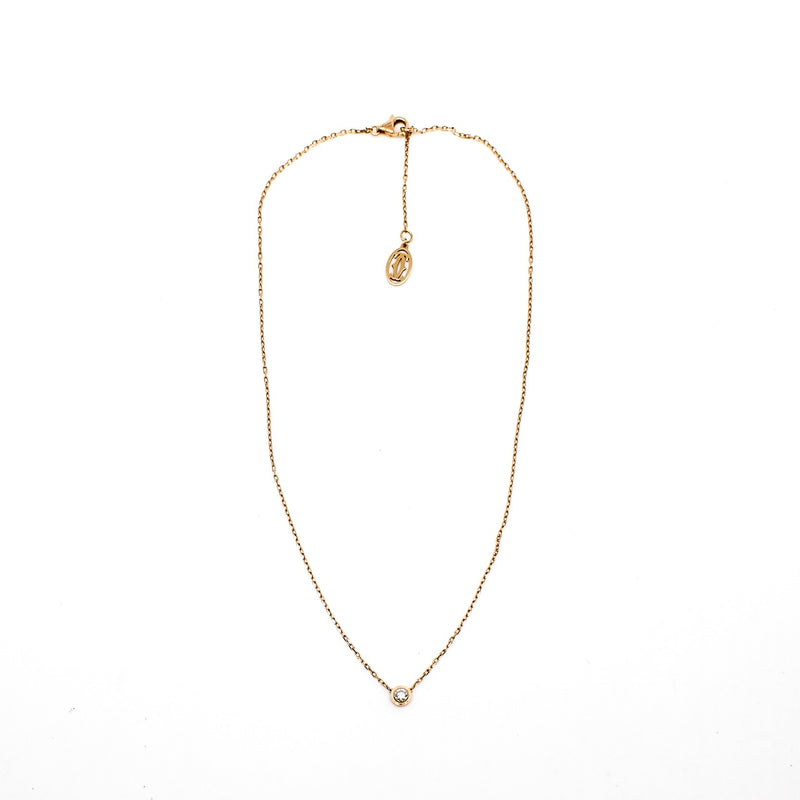 necklace yg one diamond dutxxx - L'UXE LINK