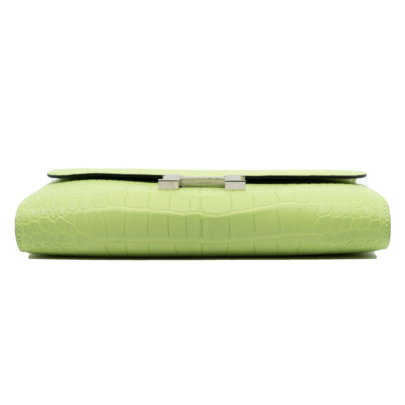 constance to go crocodile R9 jaune bourgeon phw Z stamp - L'UXE LINK