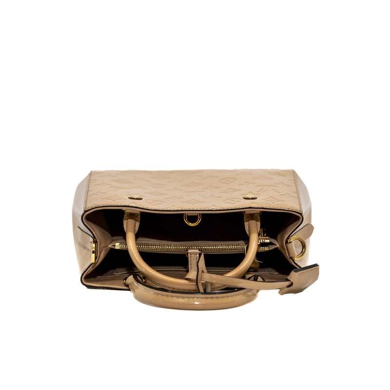 montaigne BB in patent beige ghw - L'UXE LINK
