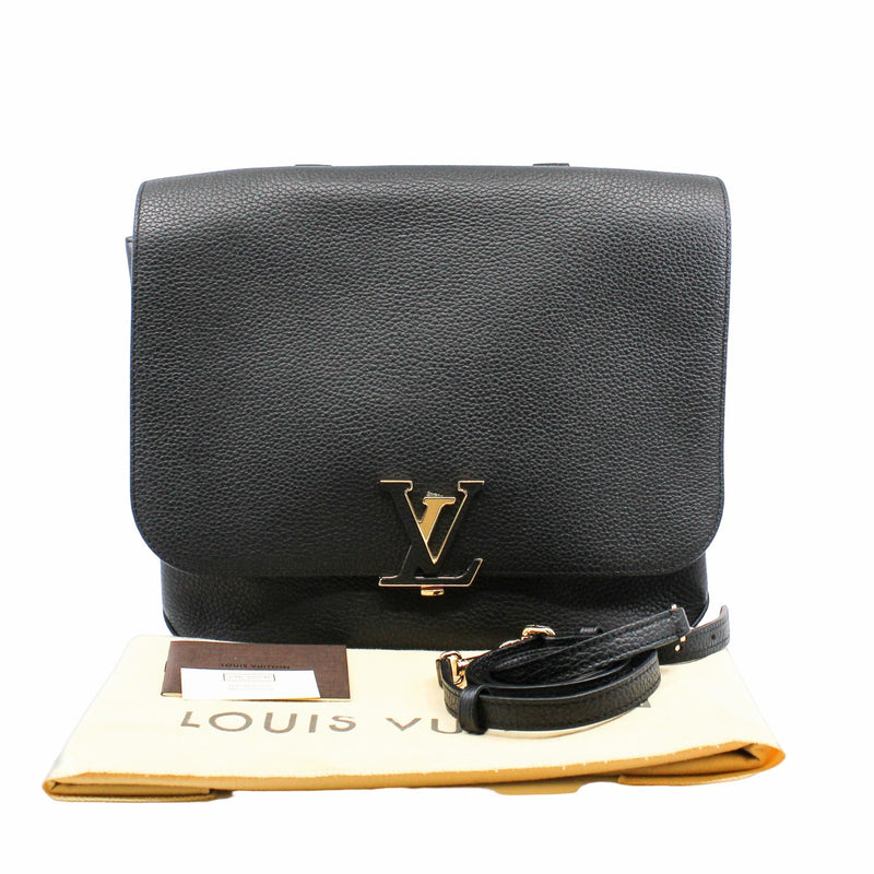 Volta Handbag Leather  black  ghw