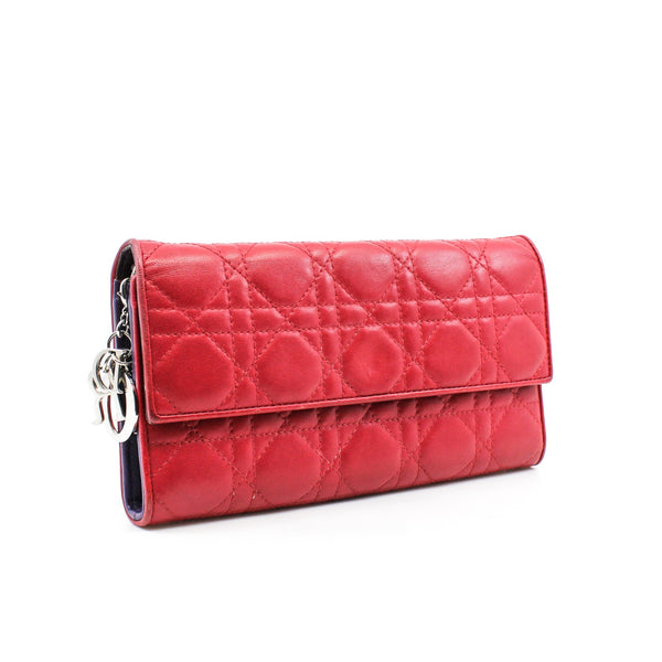 lady  woc lamb skin  red mix inside purple phw