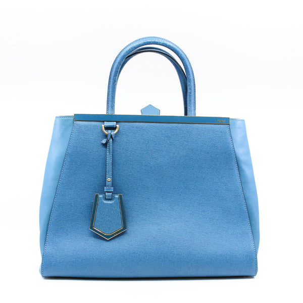 2 jours tote  in lake blue - L'UXE LINK