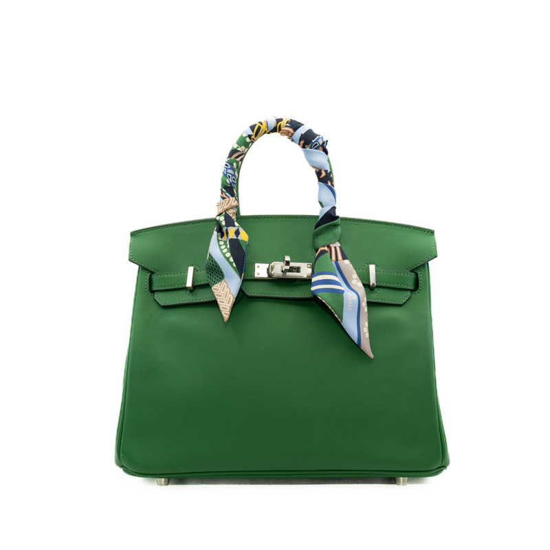 birkin 25cm swift 1L phw C stamp - L'UXE LINK