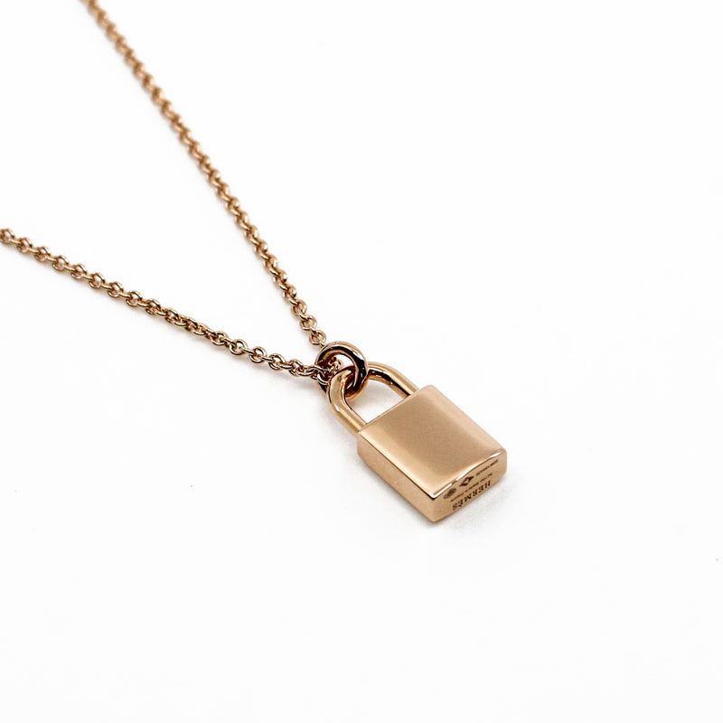 H lock diamond rghw necklace - L'UXE LINK