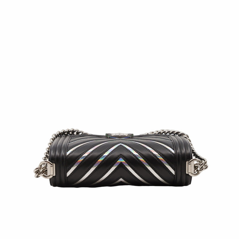 leboy medium black V lines phw seri 24 - L'UXE LINK