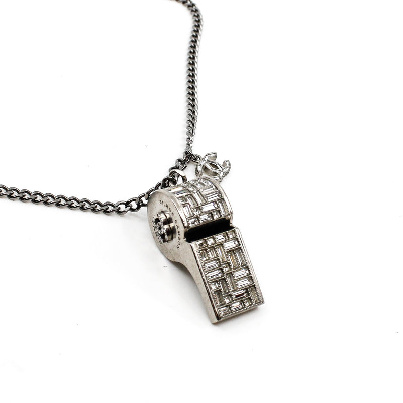 whistle crystal long bracelet - L'UXE LINK