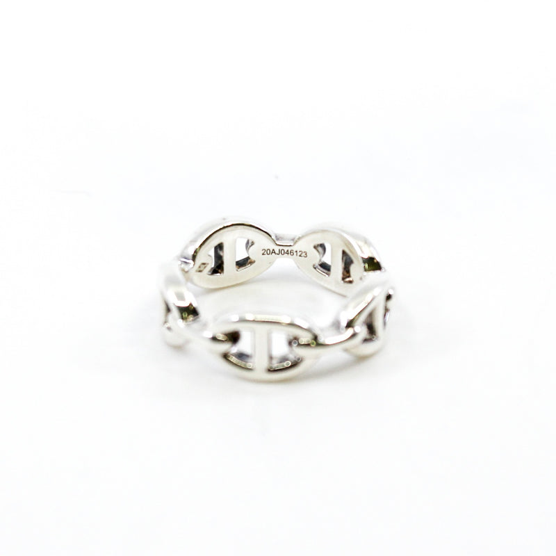 Chaine d'Ancre Enchainee  silver ring #55