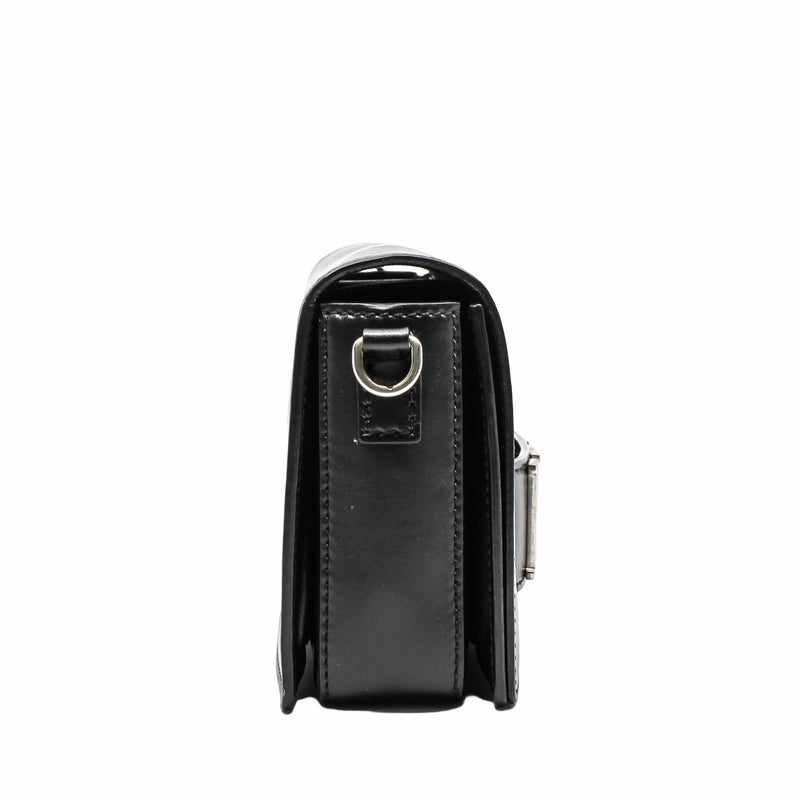jadior side bag leather black phw - L'UXE LINK