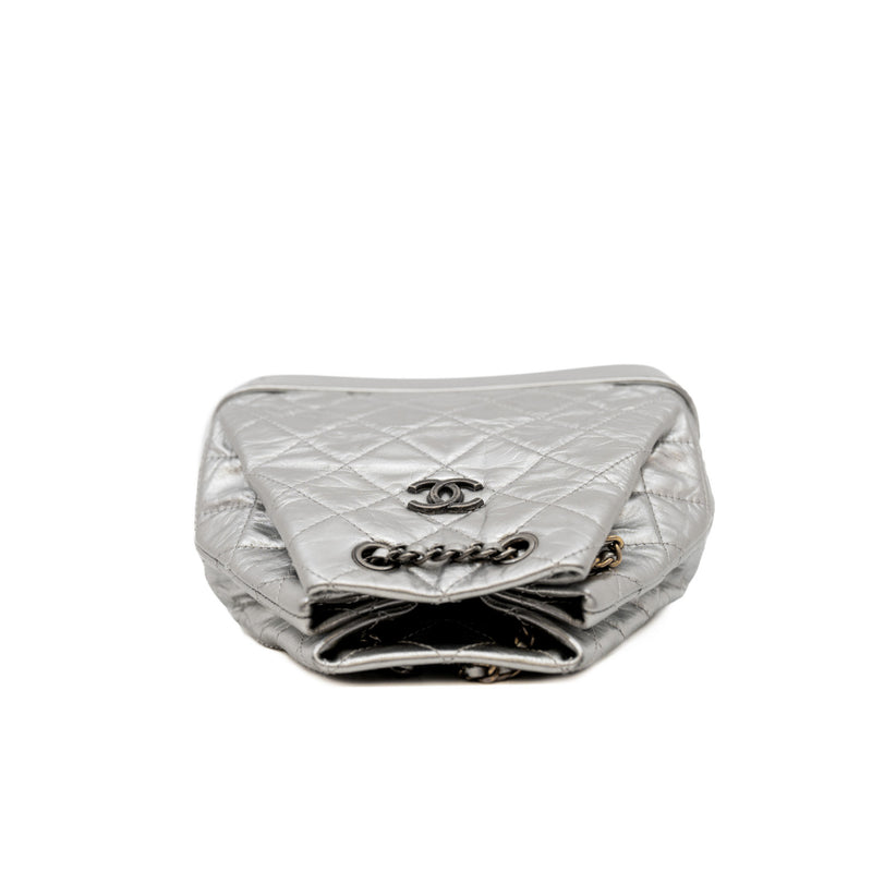 gabrielle small backpack silver seri 24