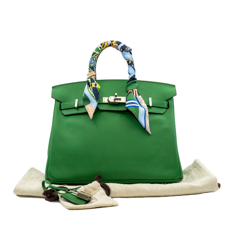 birkin 25cm swift 1L phw C stamp - L'UXE LINK