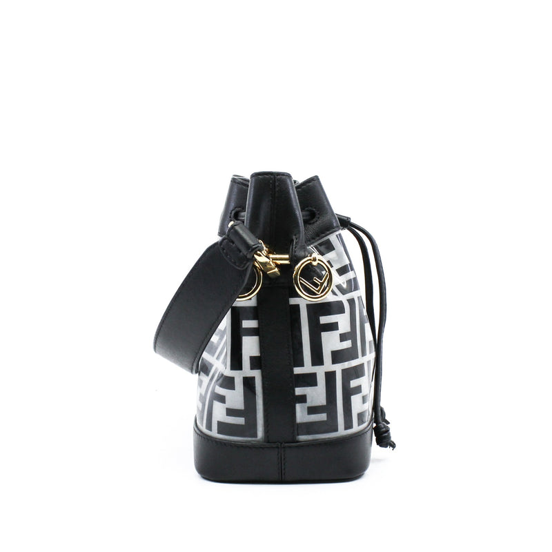 MON TRESOR MINI BUCKET BAG PVC  BLACK GHW - L'UXE LINK