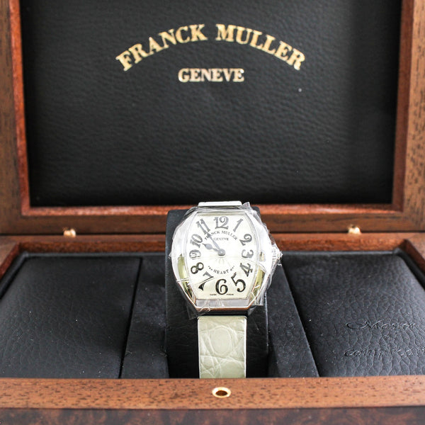 5002sqz steel with white band - L'UXE LINK