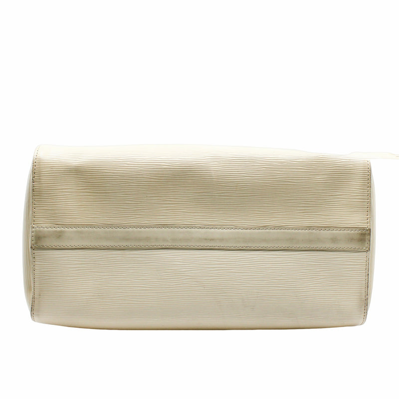LV Speedy 35  Epi Leather Blanco PHW - L'UXE LINK