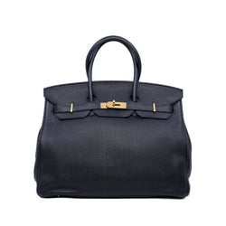 birkin 35cm togo black ghw O stamp