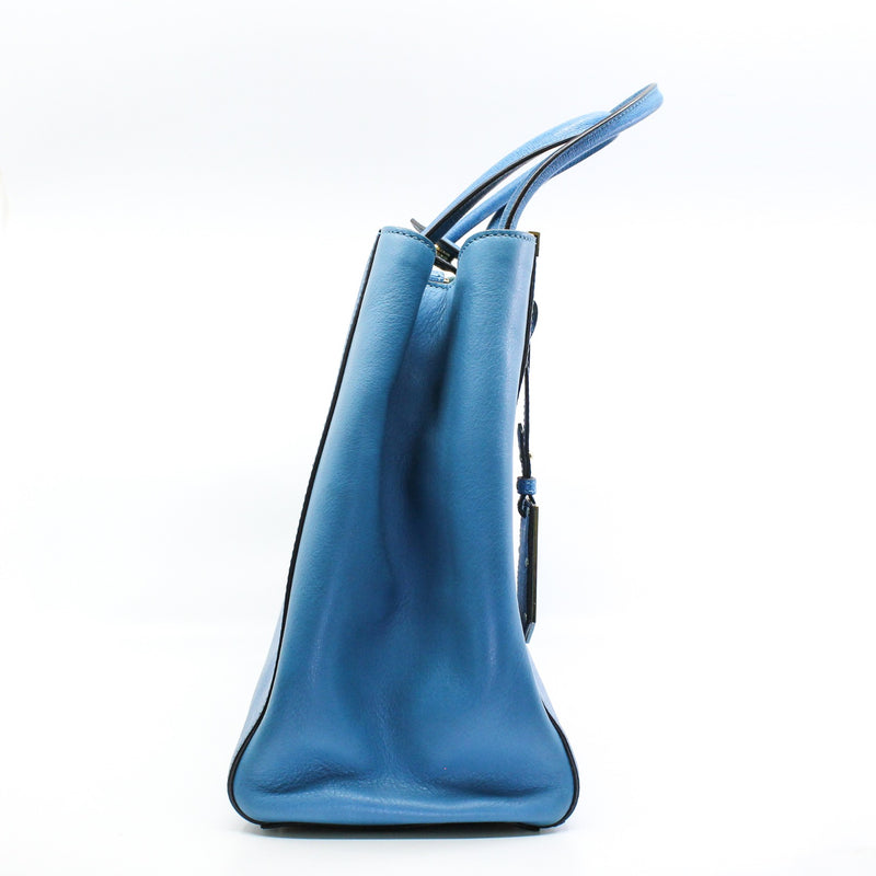 2 jours tote  in lake blue - L'UXE LINK