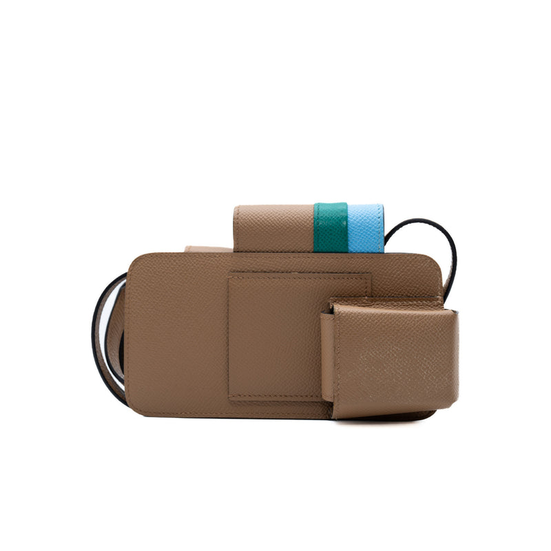hermesway phone case in chai/green/blue