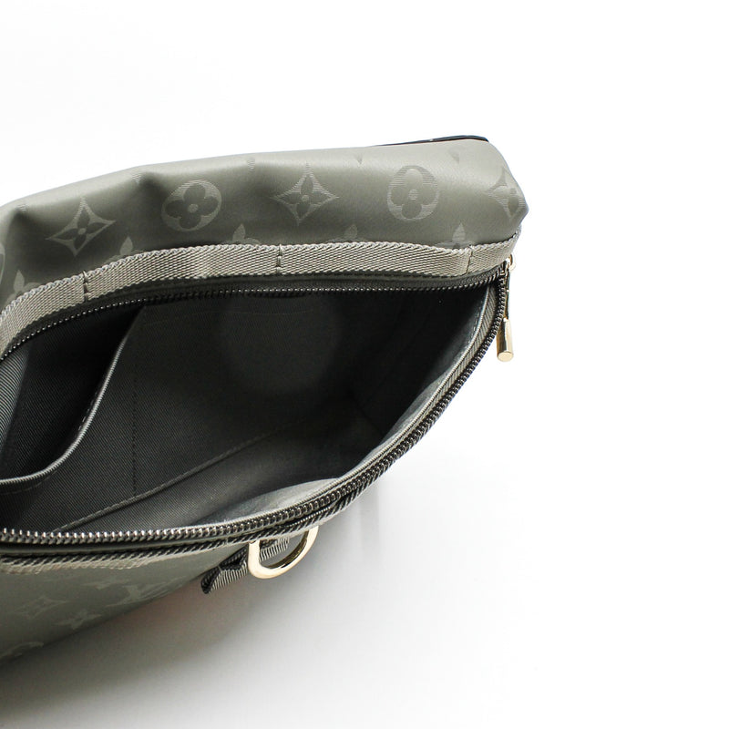 belt bag Canvas light green phw - L'UXE LINK
