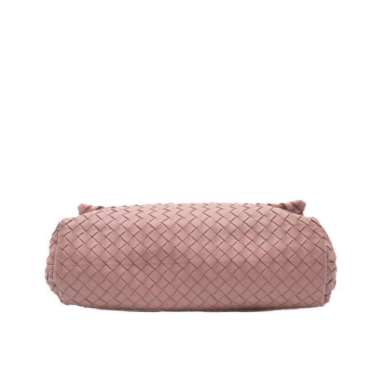 flap chian bag in nude pink - L'UXE LINK