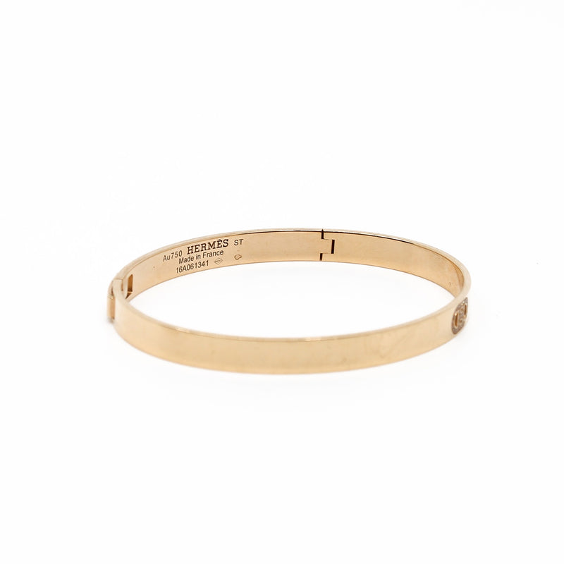 H d'Ancre diamond 18k yg bracelet, small model #ST 16A061341  rrp 9955