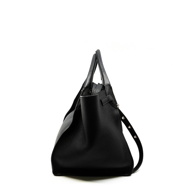 small big bag tote in togo black phw