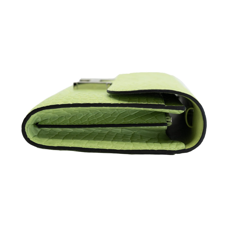 constance to go crocodile R9 jaune bourgeon phw Z stamp - L'UXE LINK