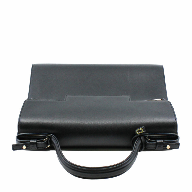Tempete Top Handle Bag GM Black  GHW - L'UXE LINK
