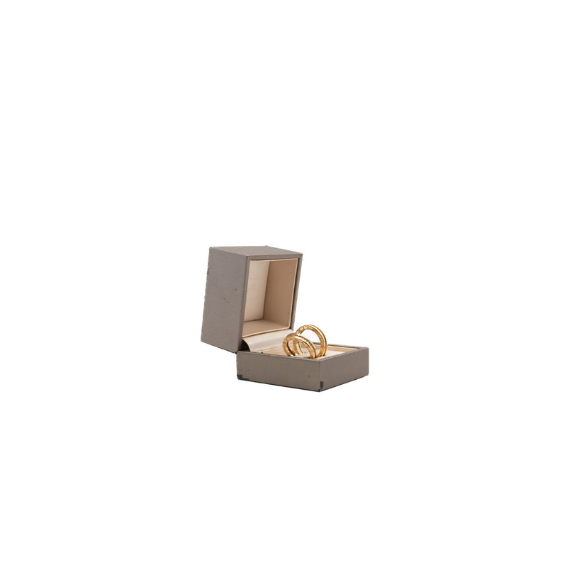 b zero 1 diamond weding ring in 18 rg #55 - L'UXE LINK