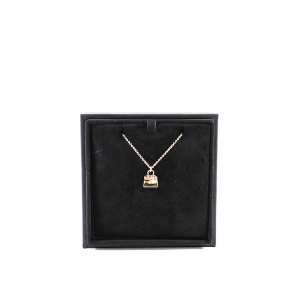 birkin necklace in 18k rg #20W162111 rrp6475