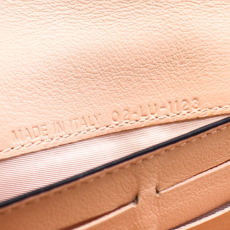 long flap wallet rose pink orange phw