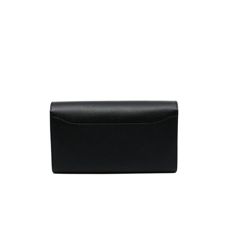 constance long wallet in epsom black ghw A stamp - L'UXE LINK