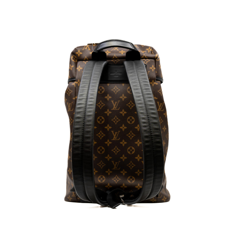 men backpack monogram mix black