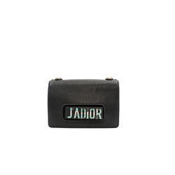 ja dior medium with Lacquer buckle in goat black phw