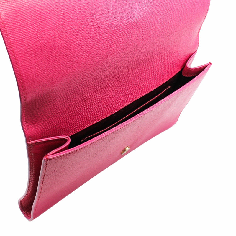 CLUTCH Y LOGO PINK GHW - L'UXE LINK