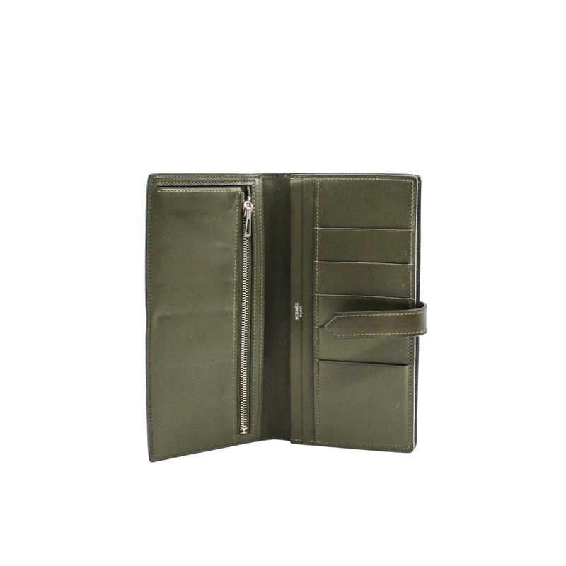 bearn  long wallet grass green phw A stamp - L'UXE LINK