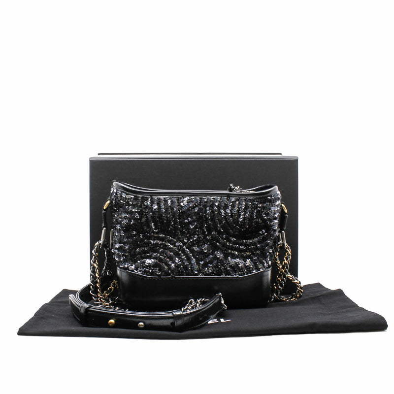 small gabrielle with glittle navy mix black seri 28