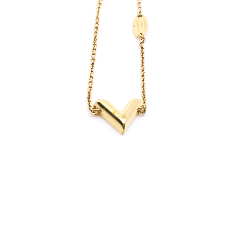 Essential V Necklace in ghw rrp685