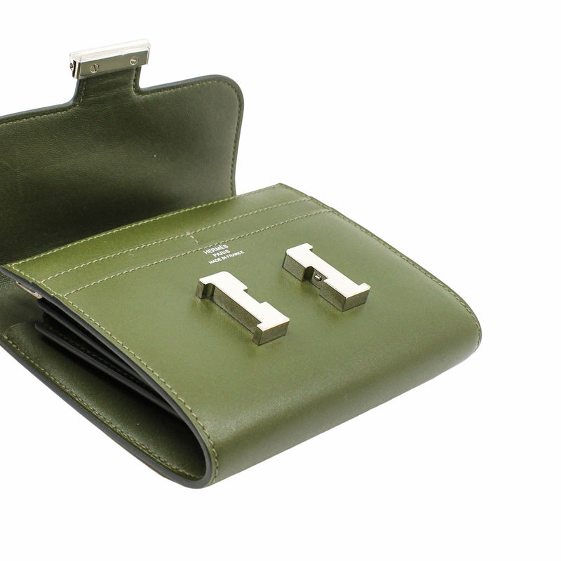 constance wallet green PHW - L'UXE LINK