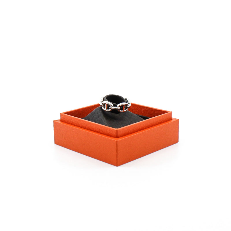Chaine d'Ancre Enchainee  silver ring #55