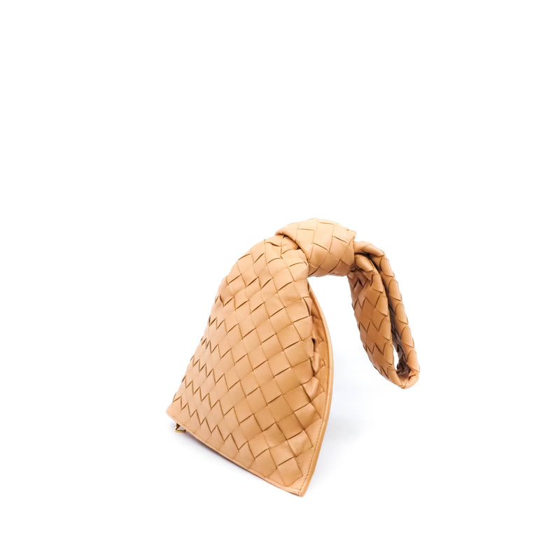mini twist bag in monogram brown