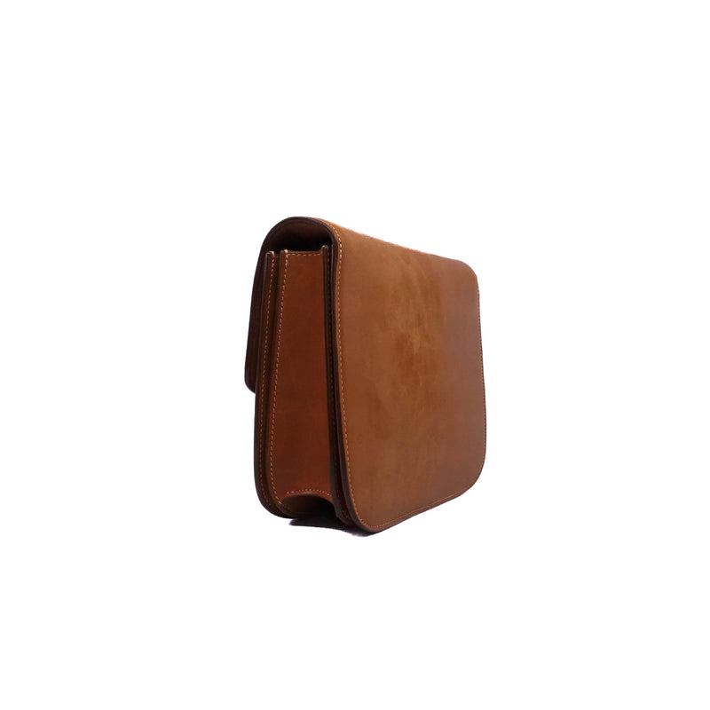 classic box in grossly leather brown ghw - L'UXE LINK