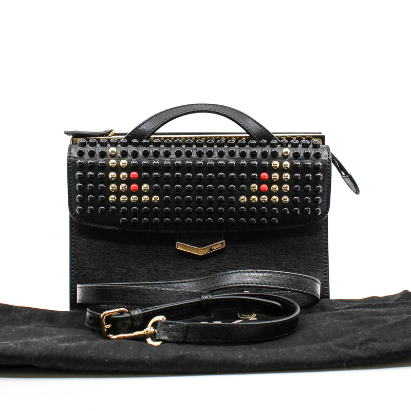 Monster  side bag black multicolor GHW - L'UXE LINK