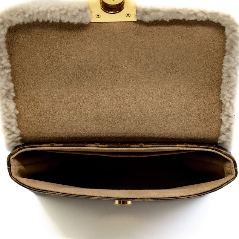 locky bb fur with monogram - L'UXE LINK