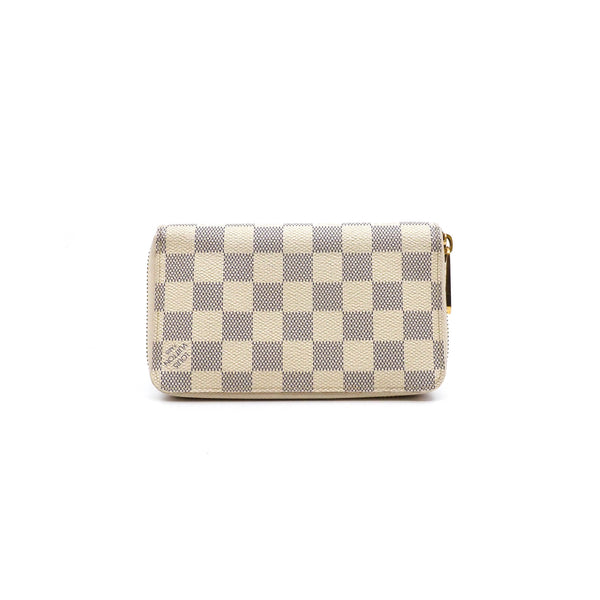 white chequered short wallet - L'UXE LINK