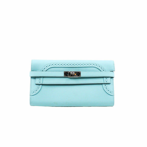 kelly lace 3P long wallet phw T stamp - L'UXE LINK