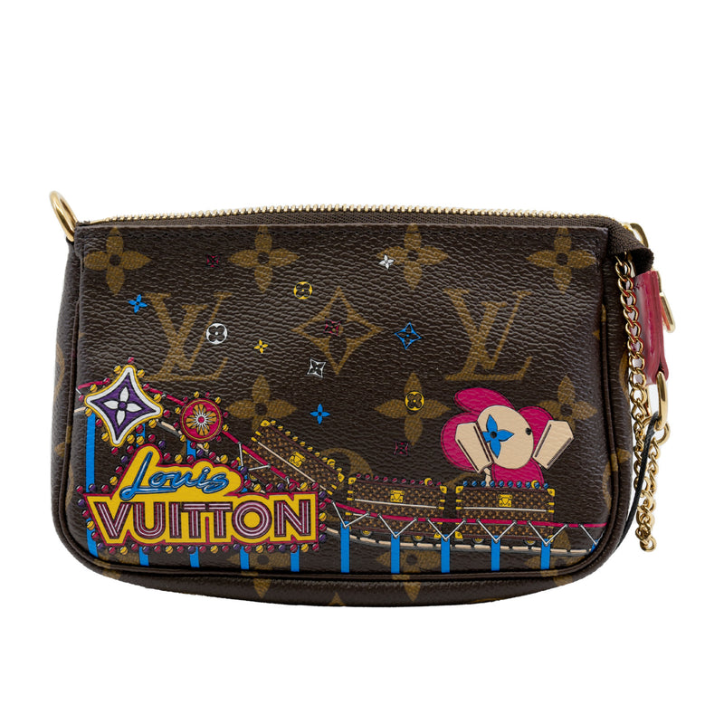 pochette accessories in vivian monogram - L'UXE LINK