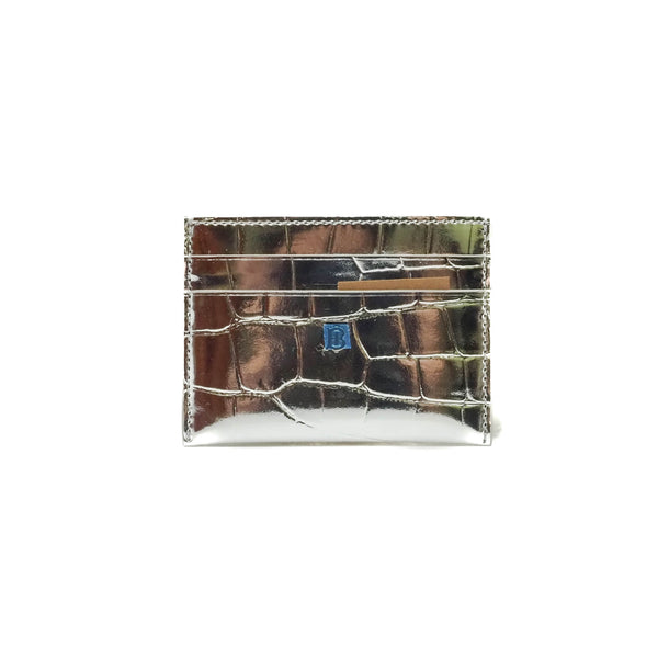 bbr card holder silver - L'UXE LINK